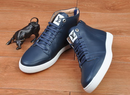 LV High-Top Fashion Men Shoes--100